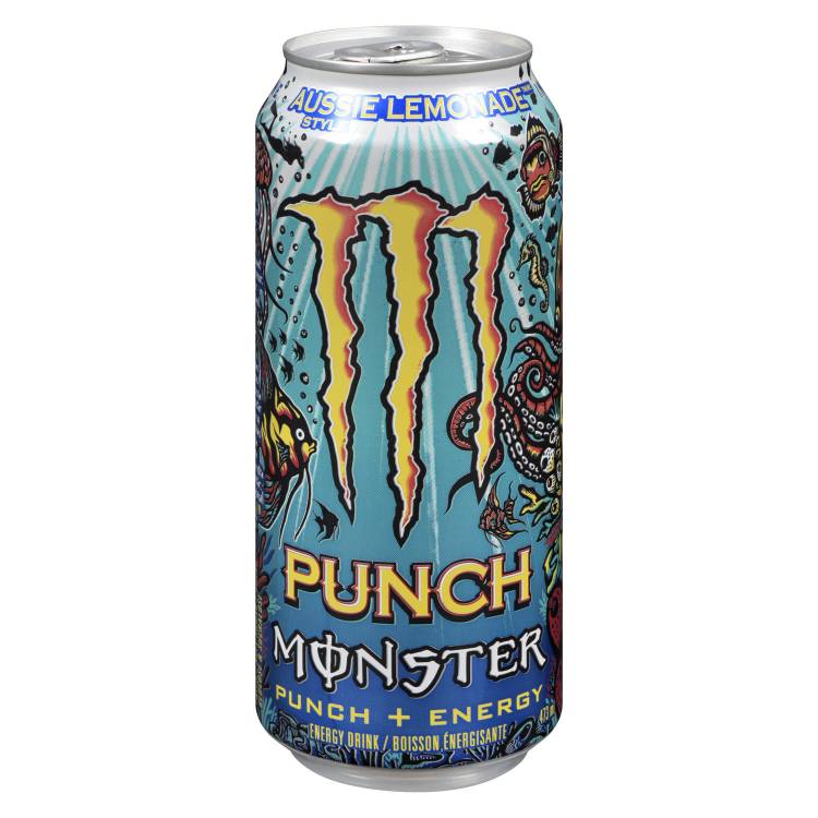 Monster 500ml Juiced Aussie lemonade
