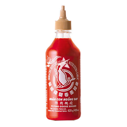 Flying Goose Chilli omáčka Sriracha s extra česnekem 455 ml