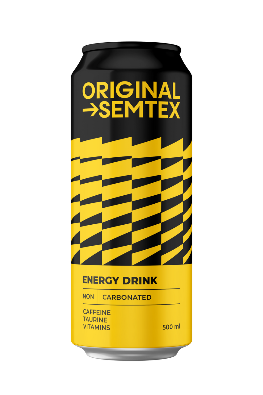 SEMTEX Original energetický nápoj 500 ml plech
