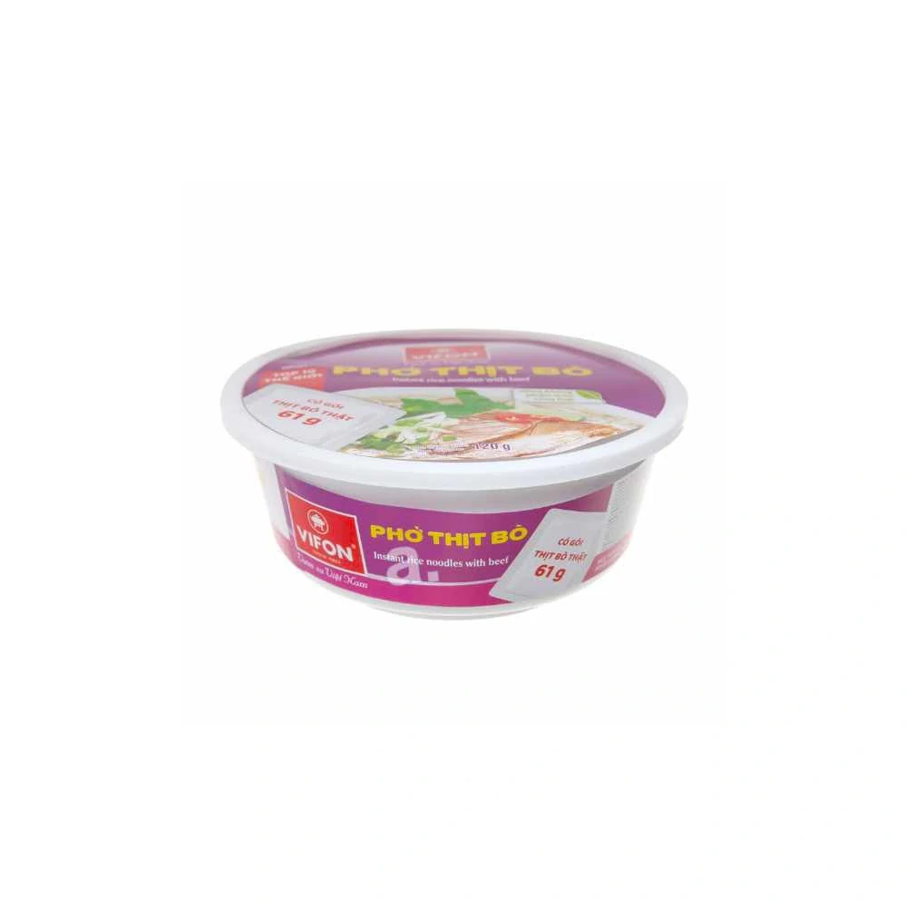 Vifon Hoang gia instantní rýžová polévka hovězí v misce 120g