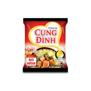 CUNG DINH inst noodle stewed beef 77g
