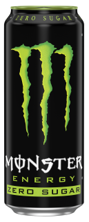 MONSTER Energy Zero energetický nápoj 500 ml plech