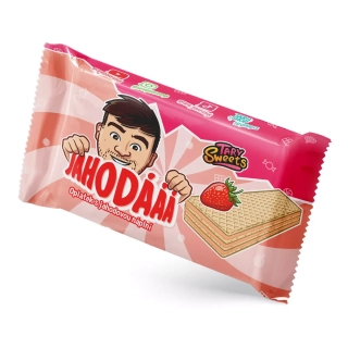 Jahodové oplatky Tary Sweets, 40g