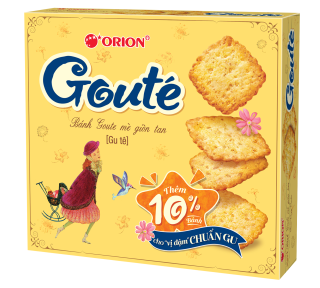 ORION GOUTÉ Sušenky 288g