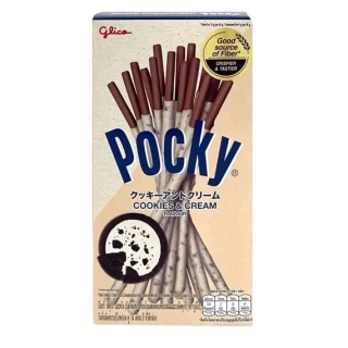 Pocky TH tyčinky s polevou s příchutí sušenek a krému 41 g