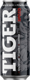 TIGER Energy Speed energetický nápoj 12 x 500 ml plech