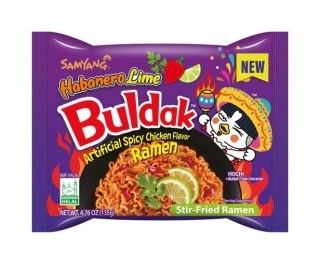Samyang Buldak Ramen 135g Buldak Habanera & Lime