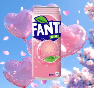 Fanta Japonsko 500ml White Peach